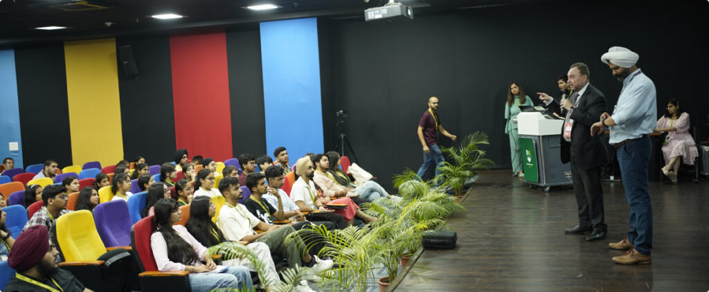 FVI event with speakers and students